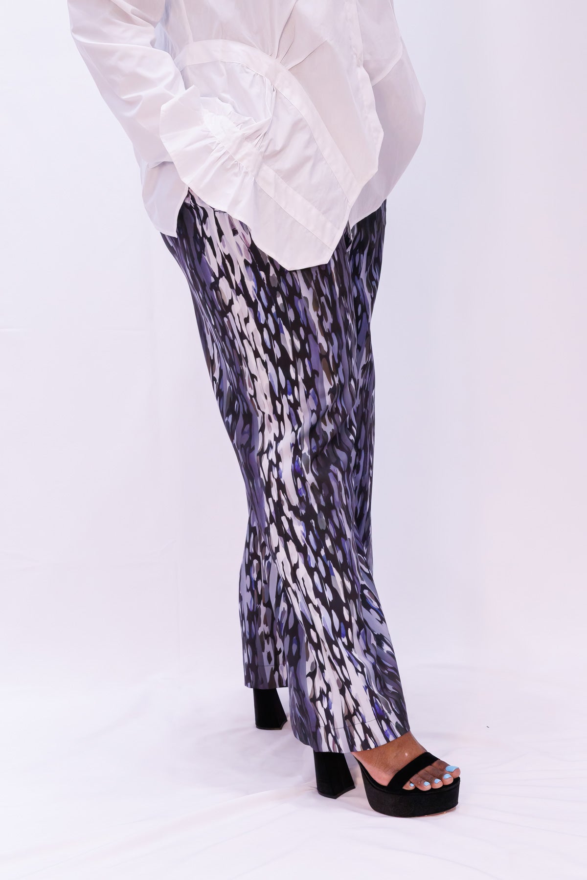 GRadient Graphic Palazzo Pants