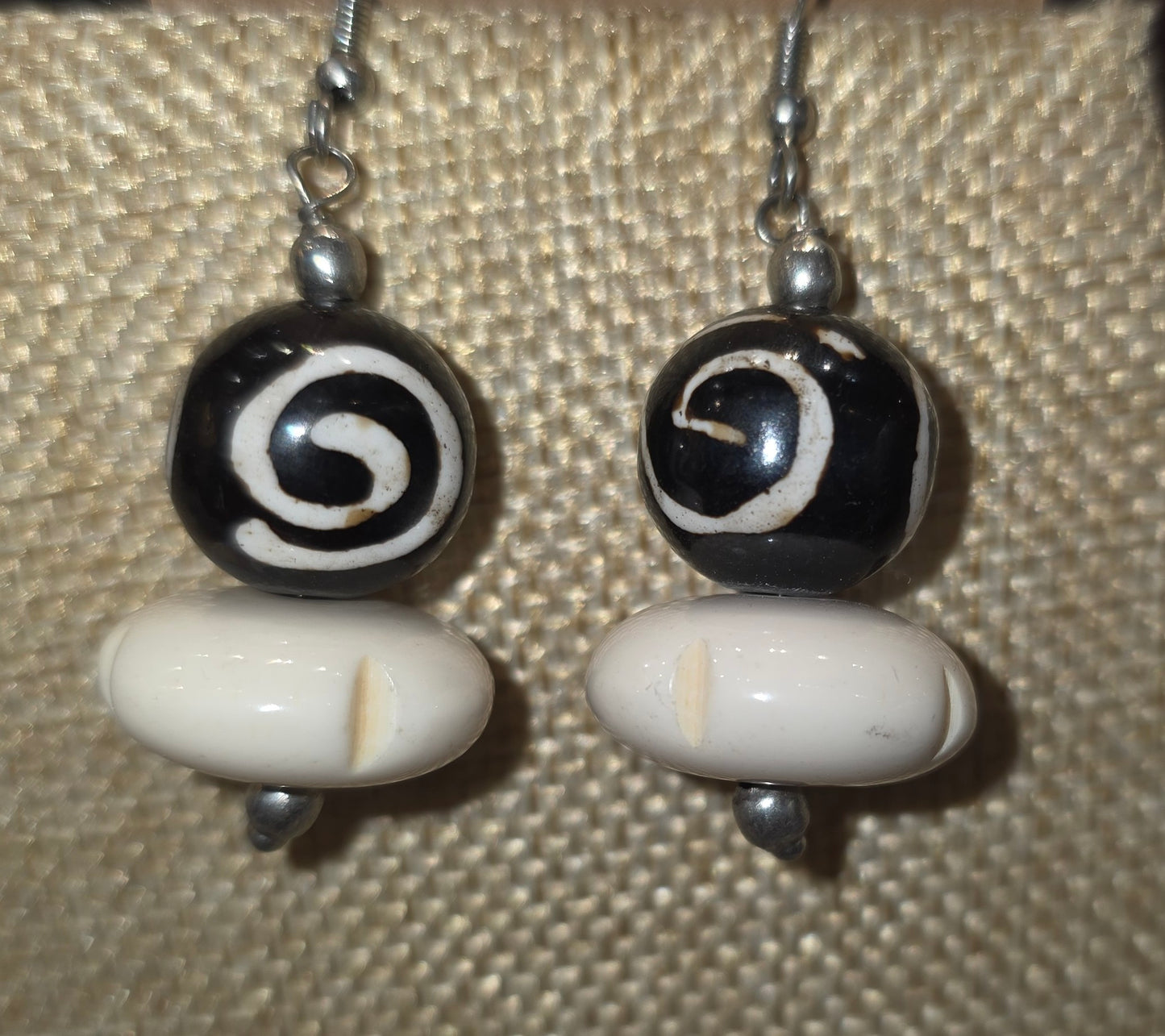 Tribal Beaded Pendant Necklace Set