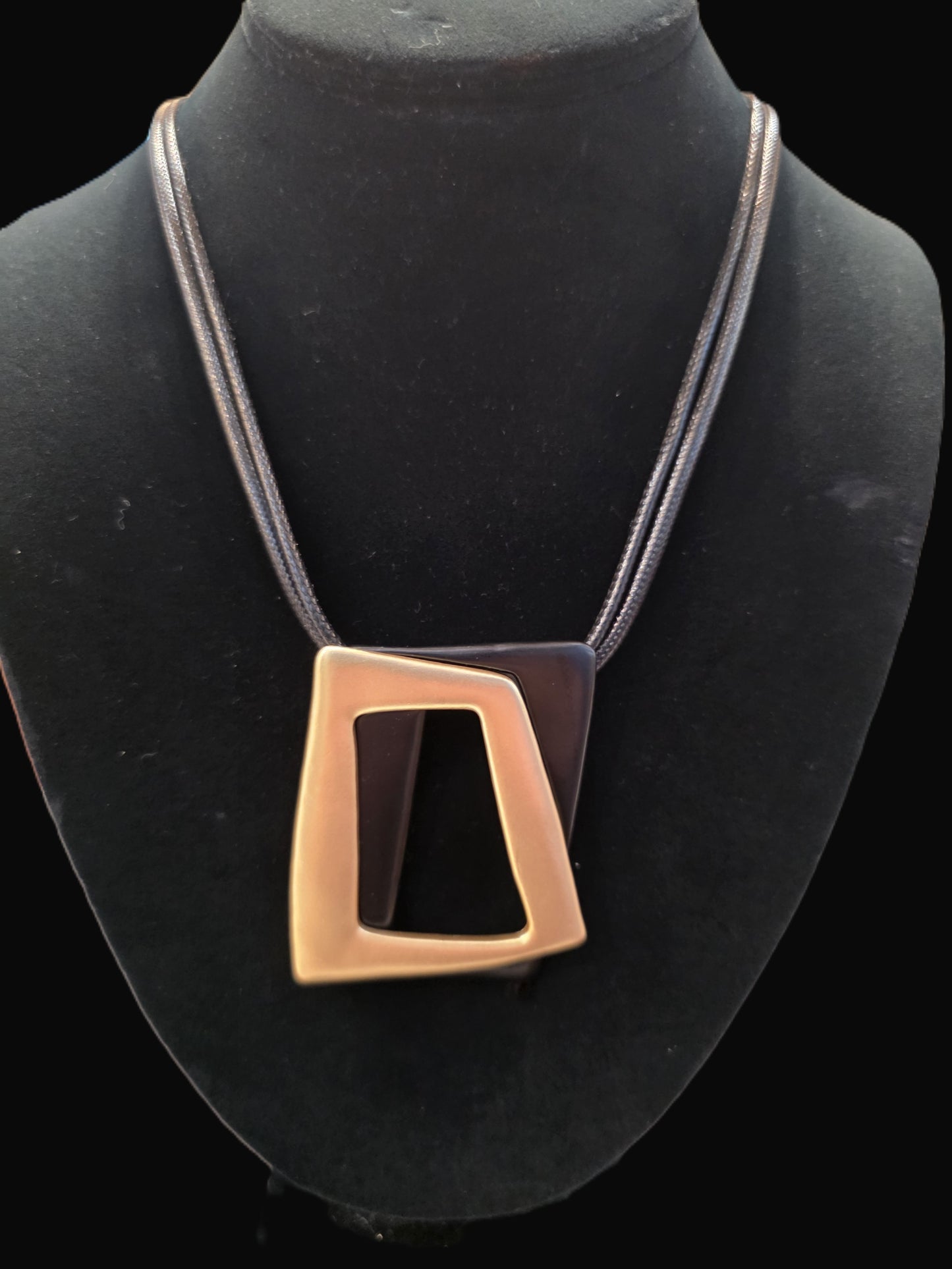 Abstract Pendant Necklace
