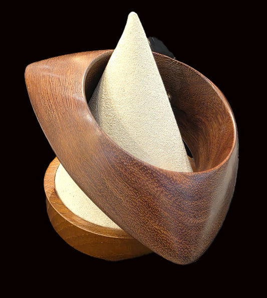Triangle Carved Bangel Bracelet