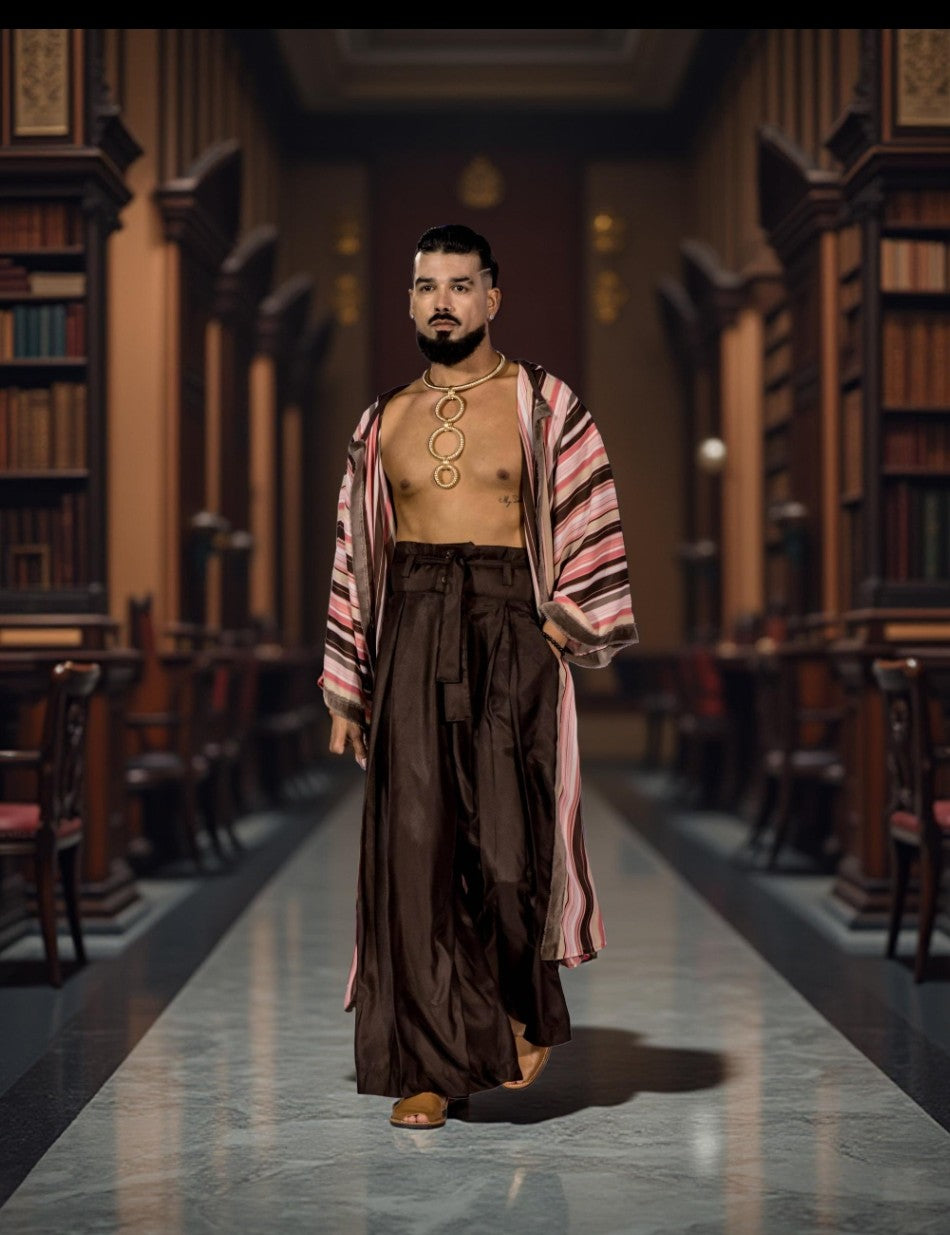 2pc Couture Kimono & Palazzo Pant Set (Unisex)