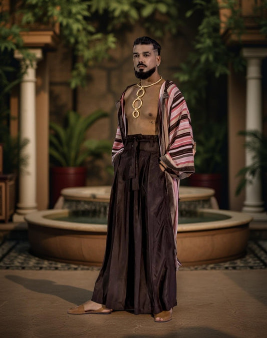 2pc Couture Kimono & Palazzo Pant Set (Unisex)