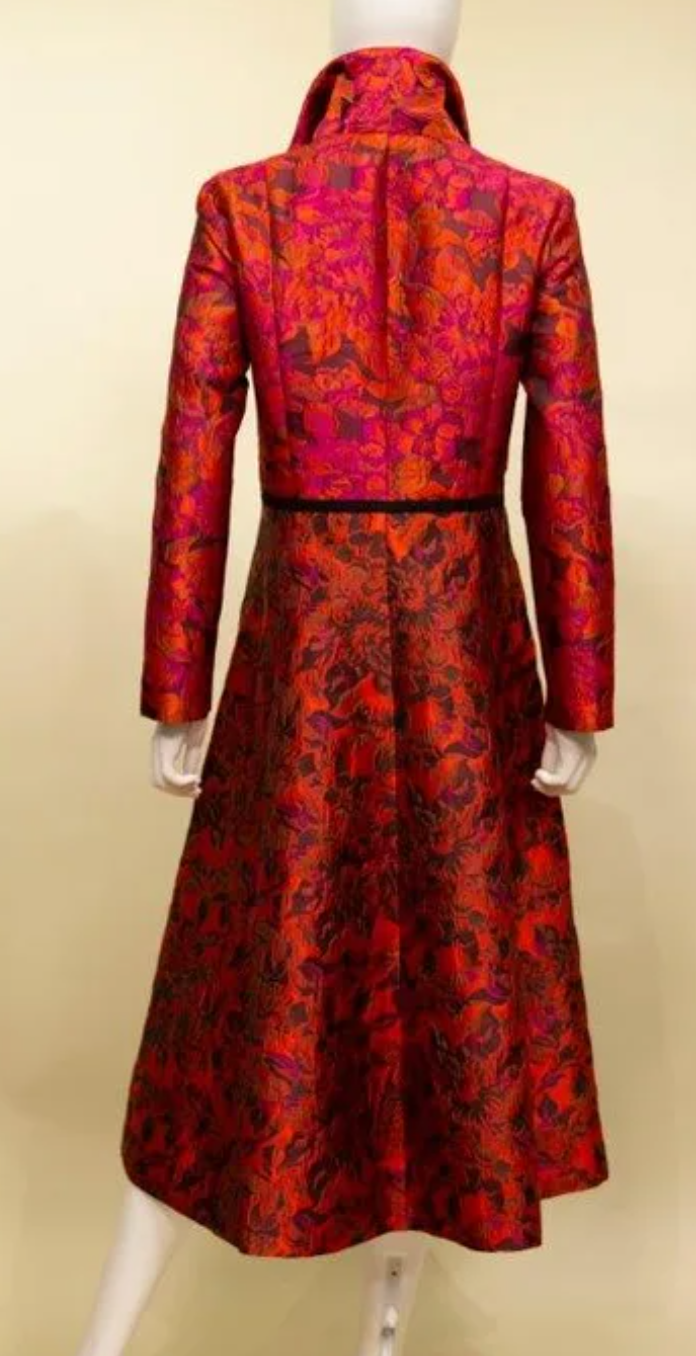 Brocade A-Line Designer Dress