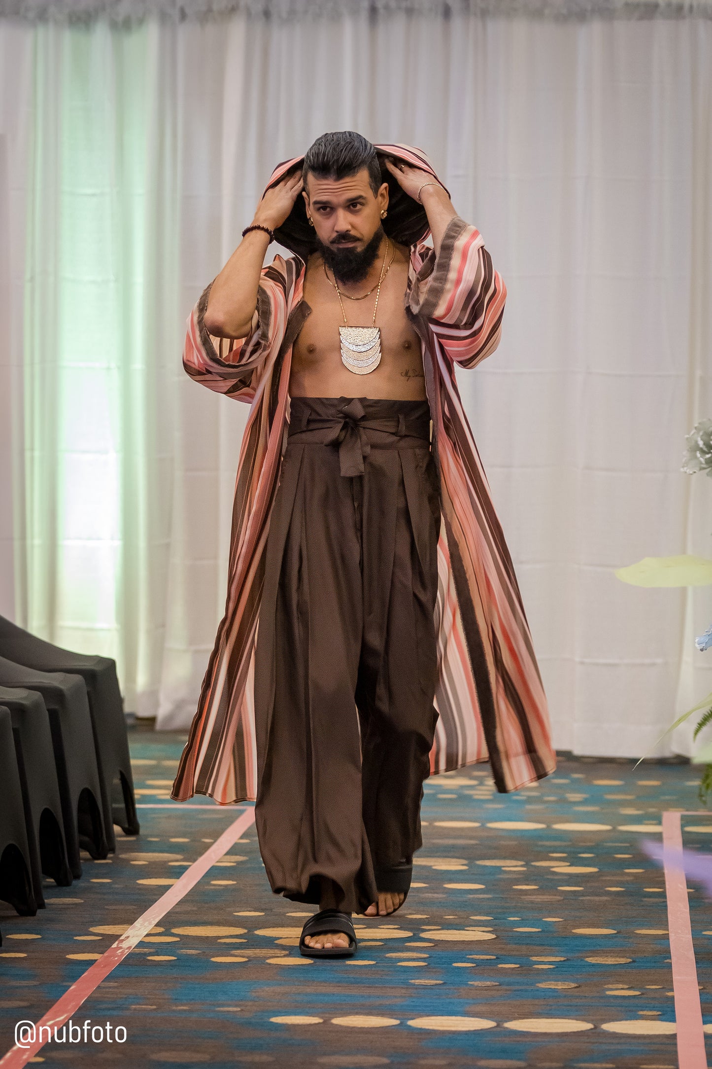 2pc Couture Kimono & Palazzo Pant Set (Unisex)