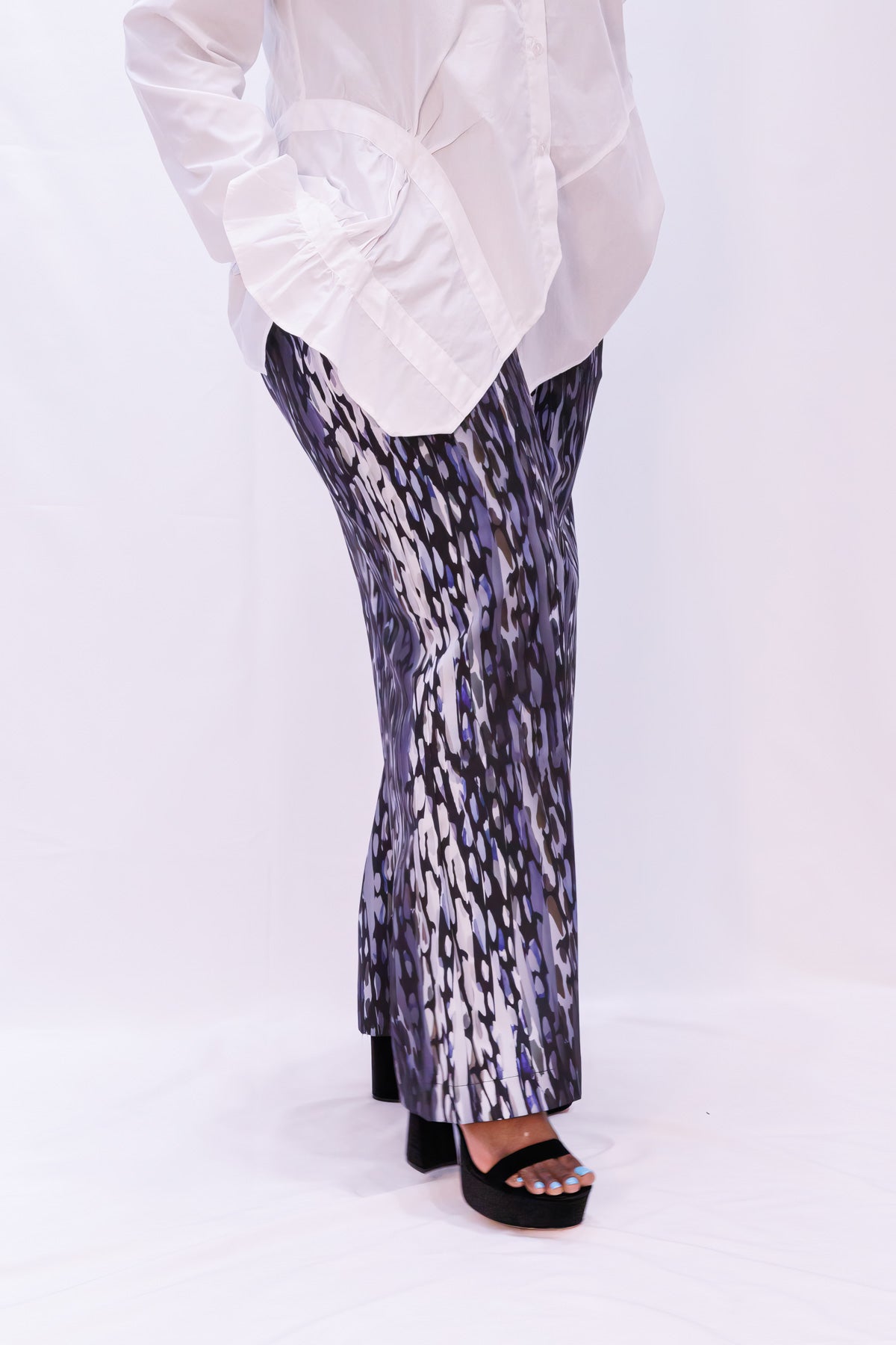 GRadient Graphic Palazzo Pants