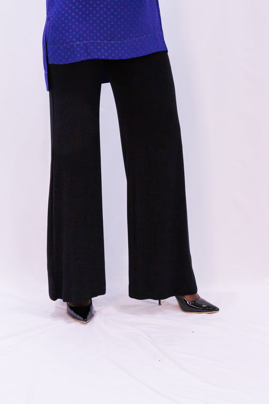 Bamboo Blend Knit Yoga Pants