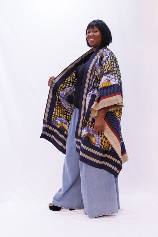 Couture Batik Tribal Kimono