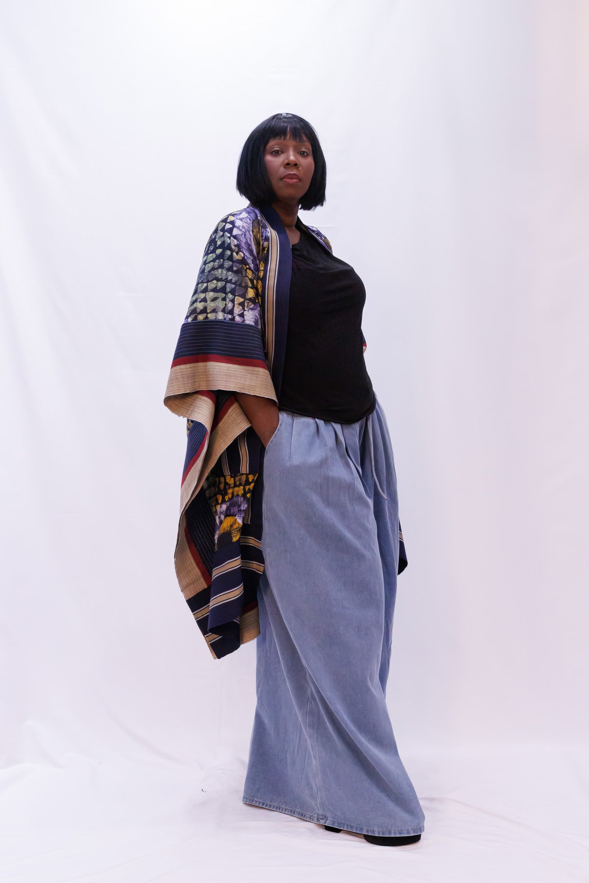 Couture Batik Tribal Kimono