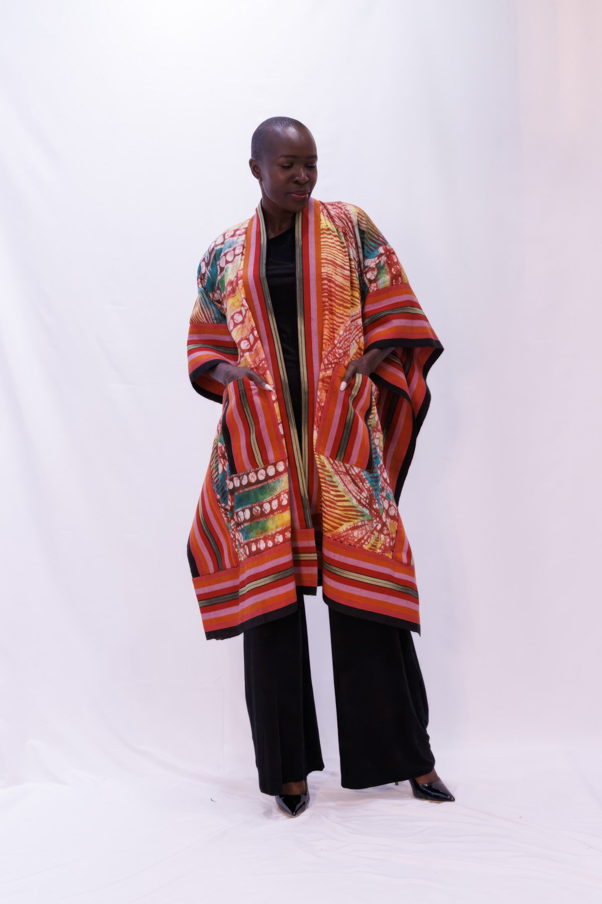 Couture Batik Tribal Kimono