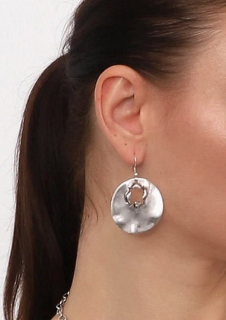 Antique Silver Breakthrough Statement Necklace Set