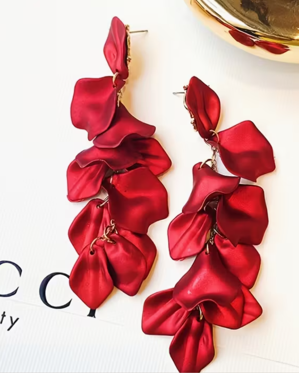 Petal Statement Earrings
