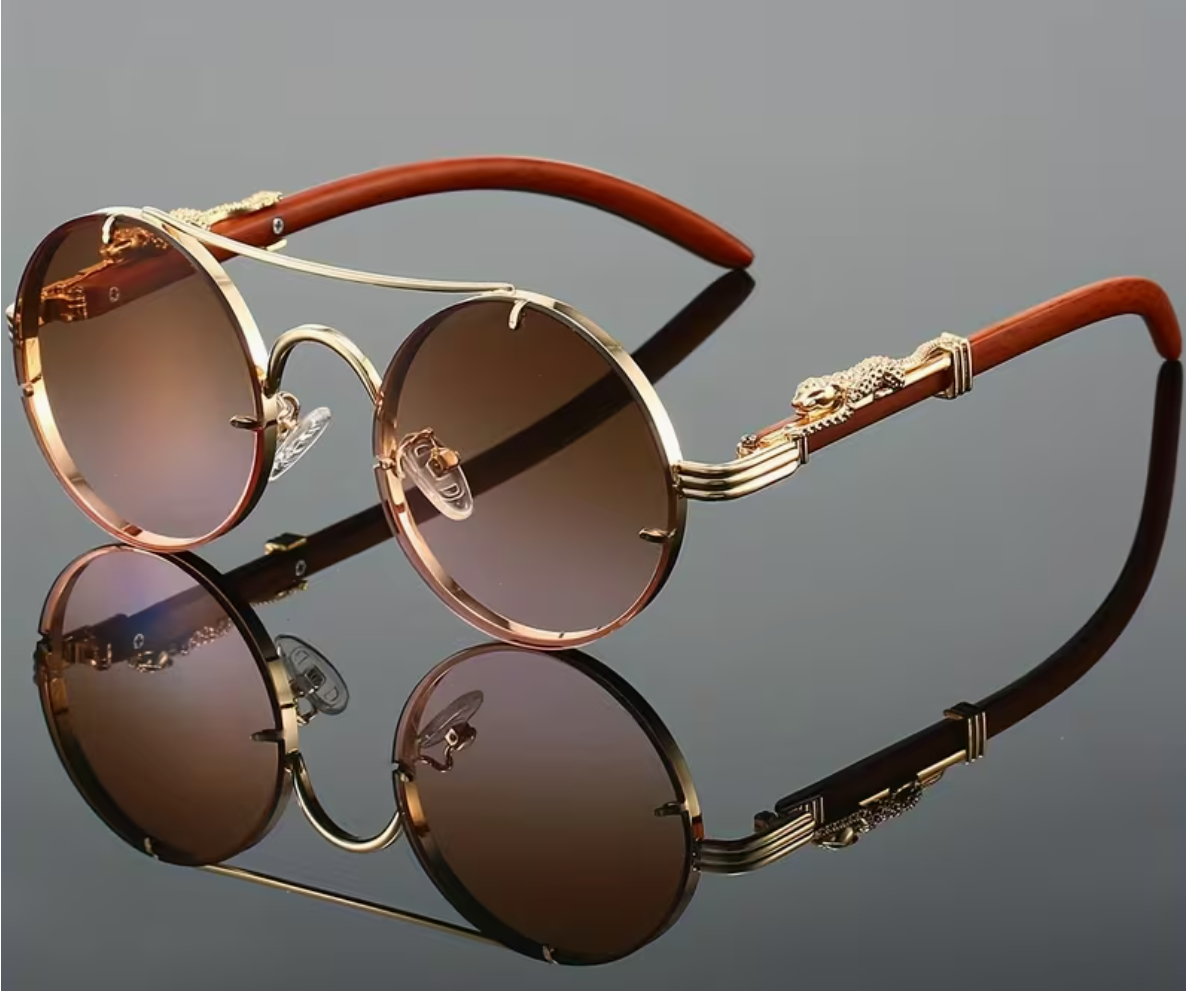 High Fashion Circular Sunglasses (Unisex)