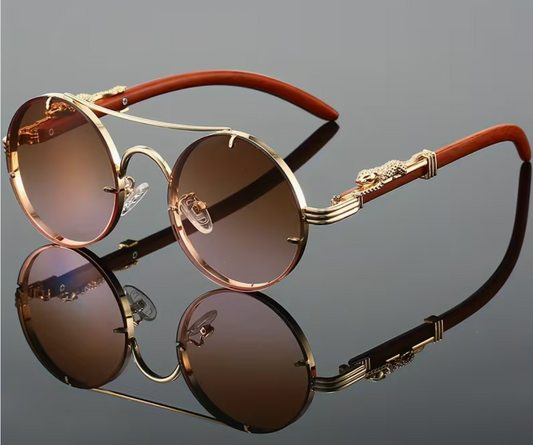 High Fashion Circular Sunglasses (Unisex)