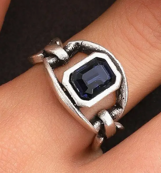 Silver Artisan Designed Ring
